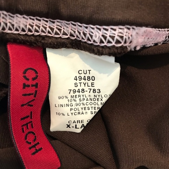 Brown Yoga Pants - Picture 3 of 4